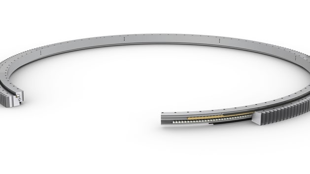 Опорно-поворотное устройство SKF Wire Race Bearings 